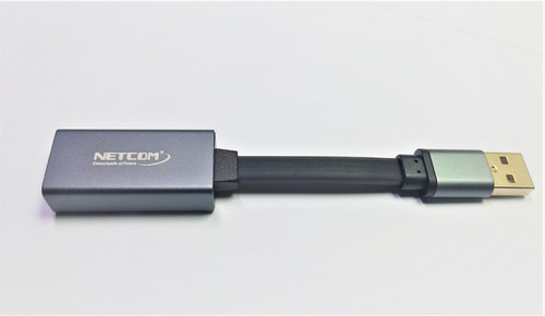 Capturador De Audio Netcom Pe-sc0035  Sonido Jack 3.5 Usb