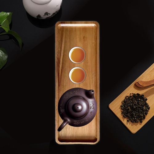 Tabla De Madera Para Servir, Plato Elegante Rectángulo
