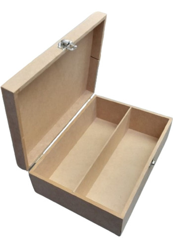 2 Caixas Mini Chandon Mdf Com Dobradiça 25x18x9 Aniversário