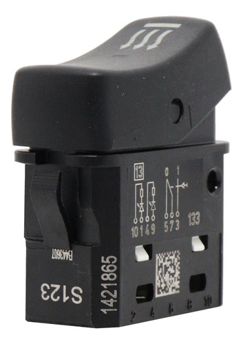 Botão Ventilador Compatível Com Scania 1421865