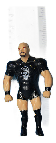 Stone Cold Micro Bendums Wwe Figura Miniatura (Usado)