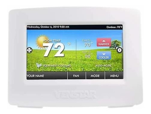 Venstar Colortouch Termostato Dia Programable Wifi Calor