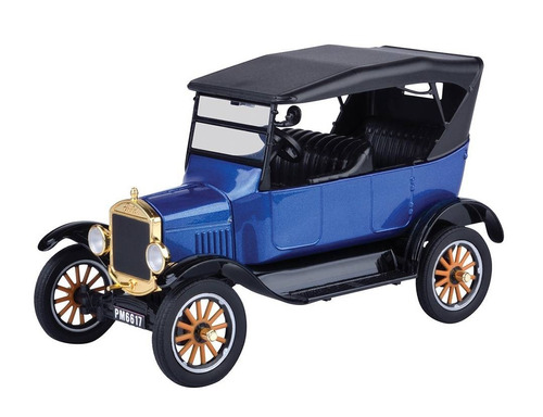 Ford Model T Touring 1925 1/24 Blue Motor Max Colec Platinum