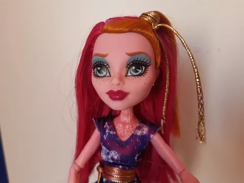 Boneca Monster High Clawdeen Freaky fiel trip incompleta, usada