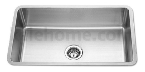 Imagen 1 de 3 de Tarja Kele Kus3018-n Submontar Calibre 18 Acero Inoxidable