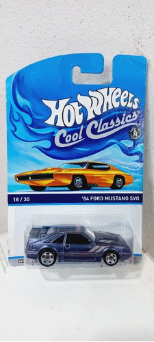 Hot Wheels Cool Classics Spectrafrost 84 Ford Mustang Svo