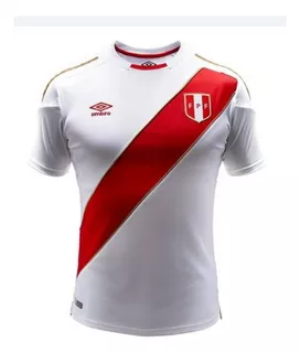 Camiseta Peru Umbro Rusia 2018 Original Titular
