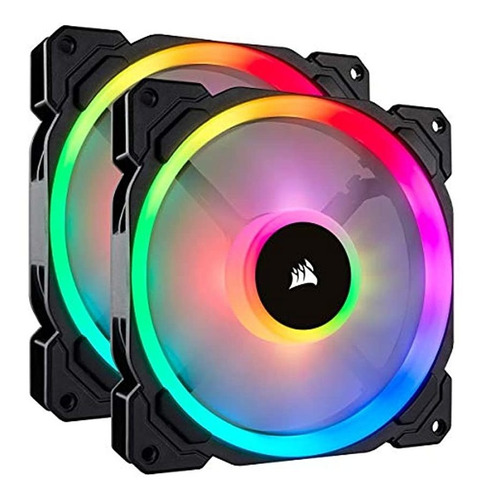 Serie Ll Ll Rgb Mm Doble Bucle Rgb Led De Luz Ventilado...