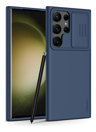 Funda Para Samsung S23 Ultra Con Proteccion De Camara - Azul