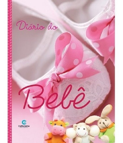 Livro Diário Do Bebê Album Gravidez Menina Capa Dura Frete