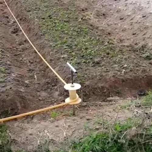 ~ Guía De La Manguera De Jardín, Carrete De Estilo A