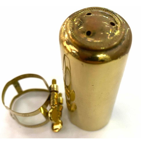 Abraçadeira Sax Tenor C/ Tampa Vandoren Lc 803 Novo Vitrine