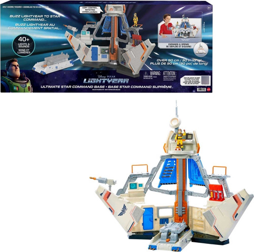 Comando Espacial Estelar Ligthyear C Luz Sonido 90cm Disney