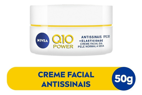 Creme Facial Antissinais Dia Q10 Power Fps30 Nivea Toda Pele Todo Tipo De Pele Dia/noite
