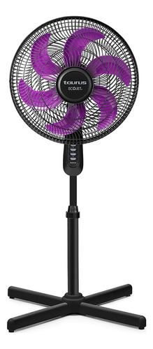 Ventilador De Pedestal Universe Taurus 16 Potente Silencioso Color de la estructura Morado