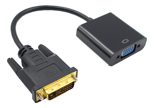 1 Pc De Convertidor De Dvi-d A Vga Cables De Macho A Hembra