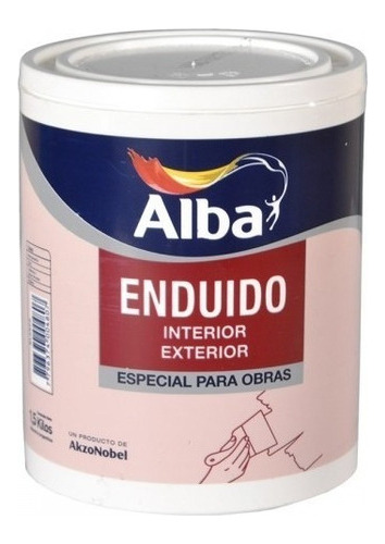 Enduid Exterior Interior Alba standard 6kg Especial Obras