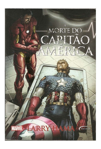 Livro A Morte Do Capitão América - Larry Hama