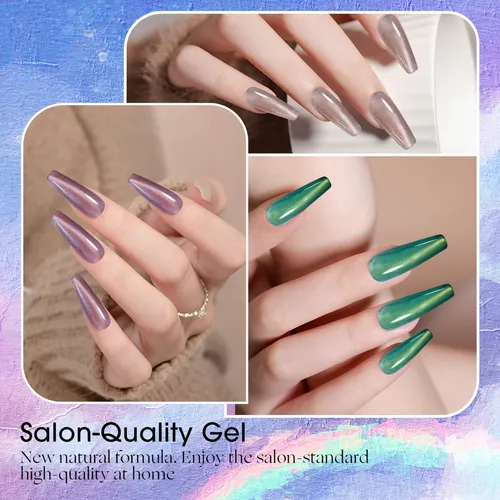 Kit Uñas Semipermanente Gel 8 Color