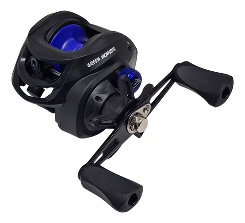 Imagen 3 de 6 de Reel Huevito Beast Blue Monster 104 Baitcasting 4 Rulemanes