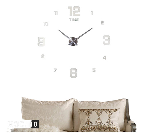 Reloj Gigante De Pared Realmente Grandes Efecto 3d. Pared