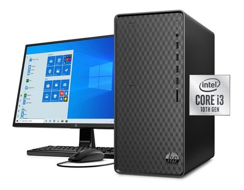 Computadora Hp M01-f1063wb Core I3 10100 8gb Ddr4 1tb Hdd