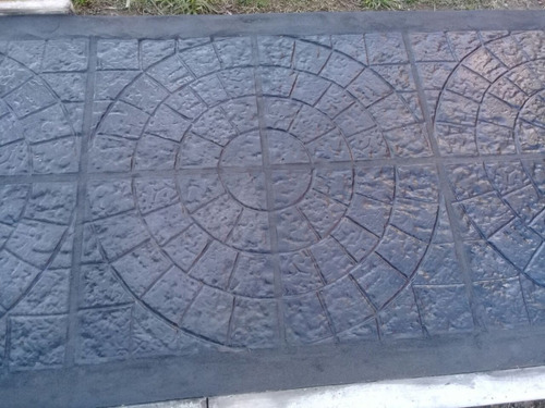 Imagen 7 de 8 de Molde Mosaicos, Baldosas Hormigón Adoquin Circular Grande X3