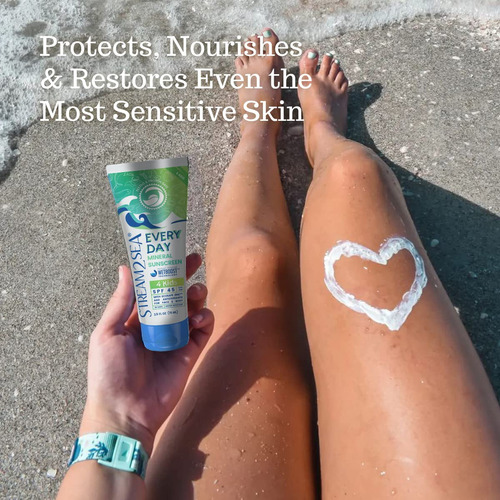 Protector Solar Mineral Para Niños Spf 45 Todos Los Días | P