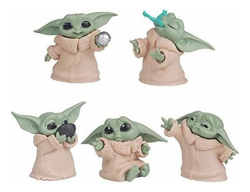 Yoda, Muñeca Baby Yoda De 2.2 Pulgadas, Juguetes Baby-pack