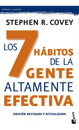 Libro Los 7 Hábitos De La Gente Altamente Efectiva De Covey