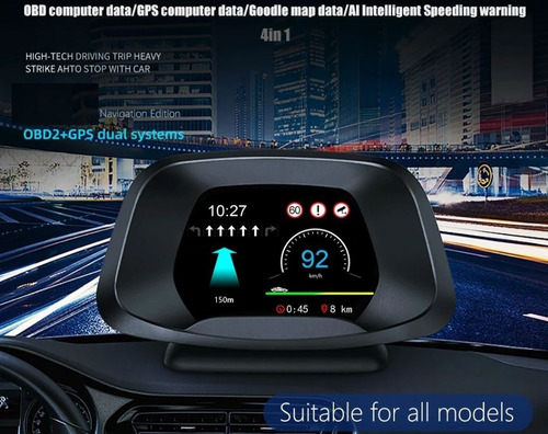 Tacometro Gps Digital Velocímetro Auto Tunning Velocimetro