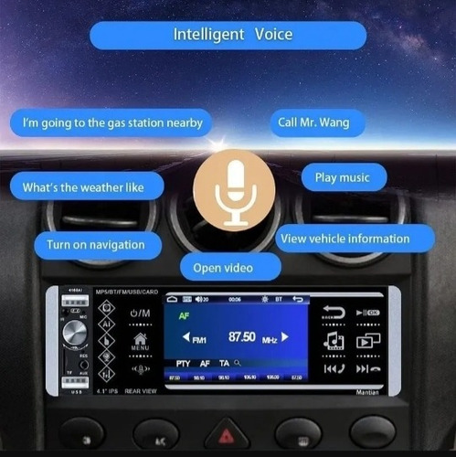 Radio 1 Din Mirror Link Touch Volvo Xc60