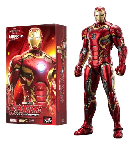 Figura De Acción Zd Original Iron Man Mark45, Modelo Articul