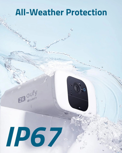 3 Camaras De Seguridad Solar Inalambrica Eufy Solocam S230