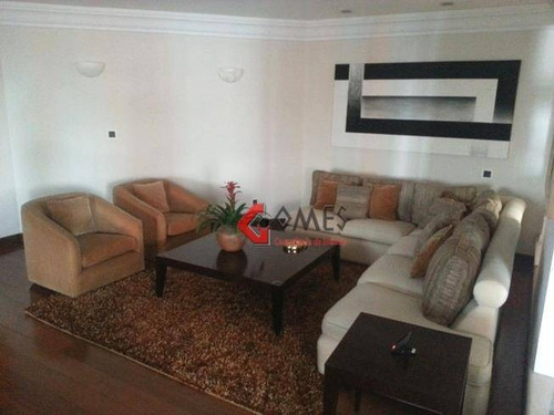 Apartamento Com 4 Dormitórios À Venda, 450 M² Por R$ 2.340.000,00 - Jardim - Santo André/sp - Ap1157