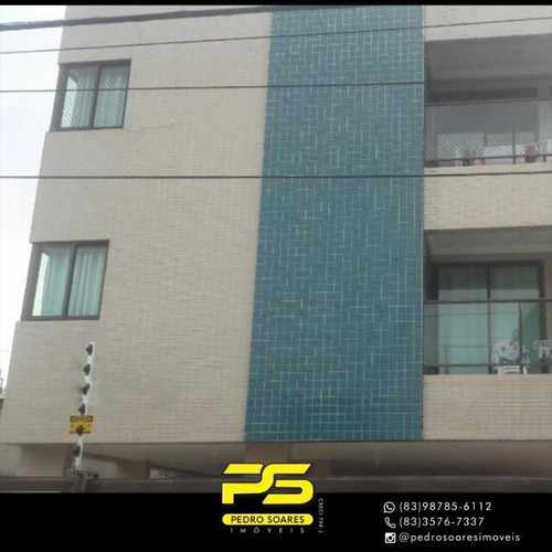 Apartamento Com 2 Dormitórios Para Alugar, 60 M² Por R$ 1.700/mês - Altiplano Cabo Branco - João Pessoa/pb - Ap4297