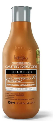 Shampoo Cauterizacao Cauter Restore Forever Liss 300g