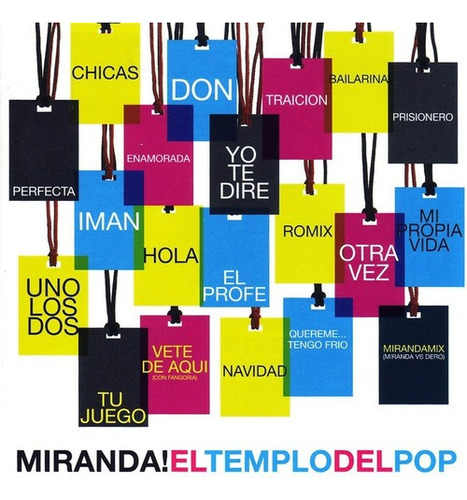 Miranda El Templo Del Pop Cd Nuevo