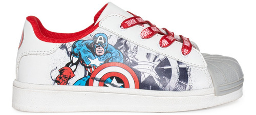 Zapatillas Niños Marvel Capitan America Producto Original