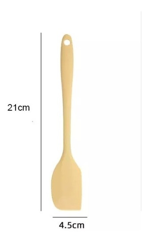 Imagen 2 de 3 de Espátula Silicon Miserable Reposteria 21cm Pack X2