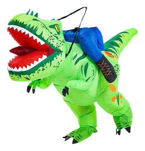 Disfraz De Dinosaurio Inflable, Traje De 80 A 100 Cm