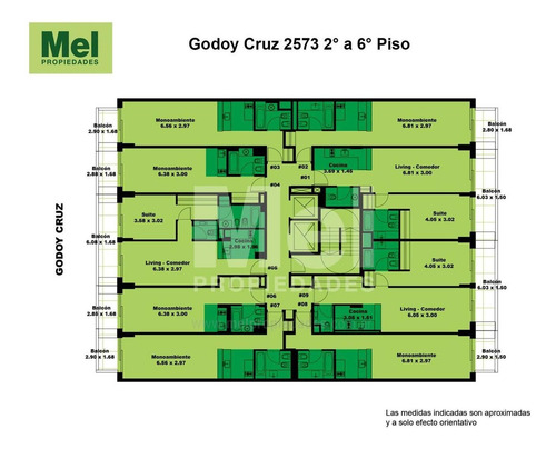 Imagen 9 de 12 de Unidades De 1, 2, 3 Y 4 Ambientes Con Amenities