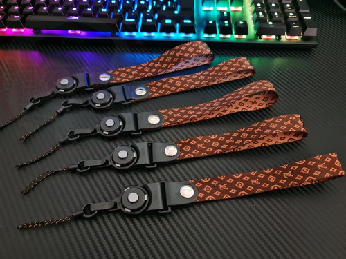 Imagen 2 de 6 de Lanyard Cinta Porta Credencial Teléfono Llaves Moto Ó Auto