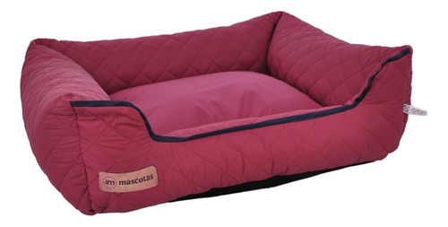 Cama Luxury Acolchada Grande Para Perro Imperme. 82x64x22 