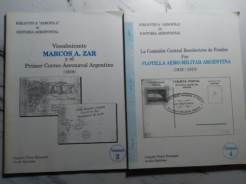 Filatelia Aeronáutica, 2 Catálogos. 52580