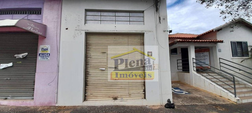 Salão Para Alugar Com 43 M² - Centro - Sumaré/sp - Sl1022