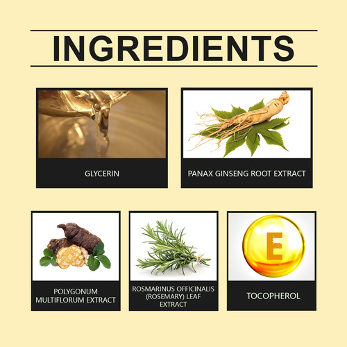 Shampoo De Ginseng Forte E Resistente Para Dessecação, 100 M
