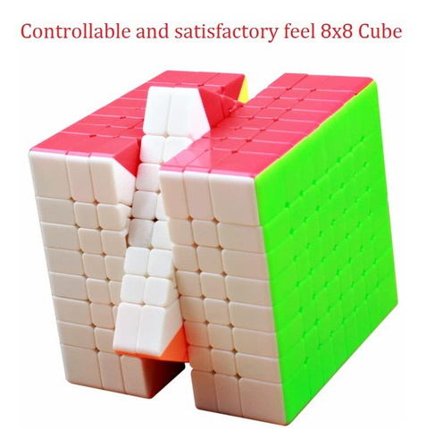 Cubo De 8 X 8 Speed Cube Sin Etiqueta Juguete Color De La Estructura