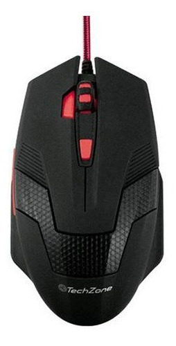 Mouse Gamer Techzone Tz-acc-tzgame Color Negro