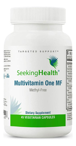 Seeking Health Multivitamin One Mf - Suplemento De Apoyo Mth